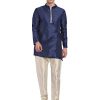 Men's Art Silk Cross-Cut Ethnic Kurta Pajama Set Traditional Indian Suit Dress Ideal Father's Day Gift