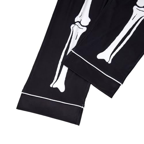 31PWpXdkRL.jpg Family Halloween Pajamas Matching Sets 2 Pcs Buttons Pjs Long Sleeve Halloween Costumes Woman 2025 with pockets