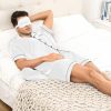 41UTddY6lLL.jpg Couple Silk Satin Pajama Set Women & Men Short Sleeve 2pc Pjs Button Down Sleepwear Loungewear