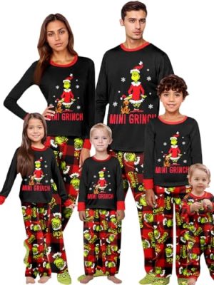 Family Christmas Pajamas Matching Sets Two Piece For Family Pajama Vacation Set Pajama Sets