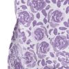 Print Knit PJ Sleepwear Two Piece Pajama Short Set for Women